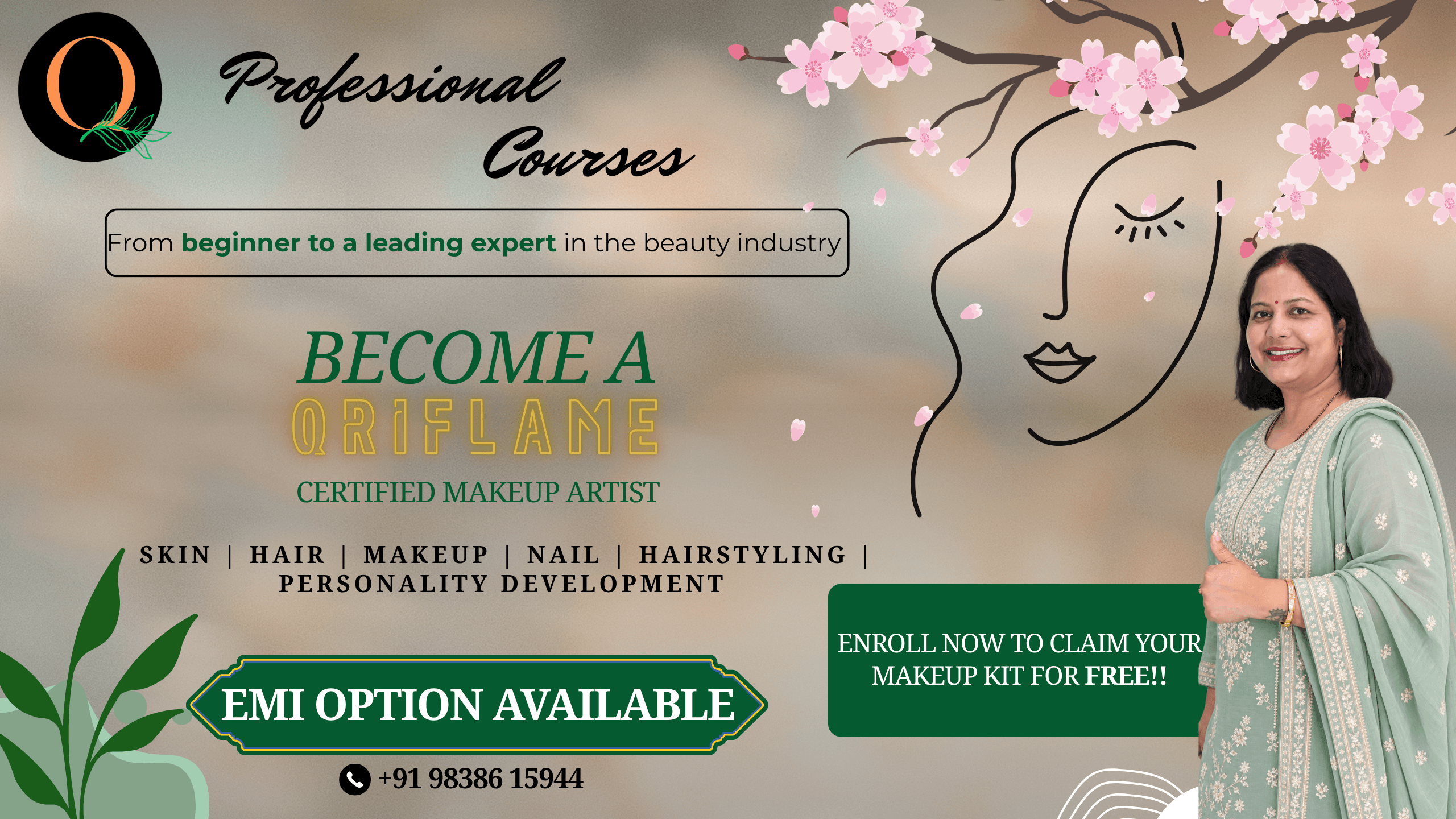 Qriflame Academy - Professional Courses & Certified Makeup Artist