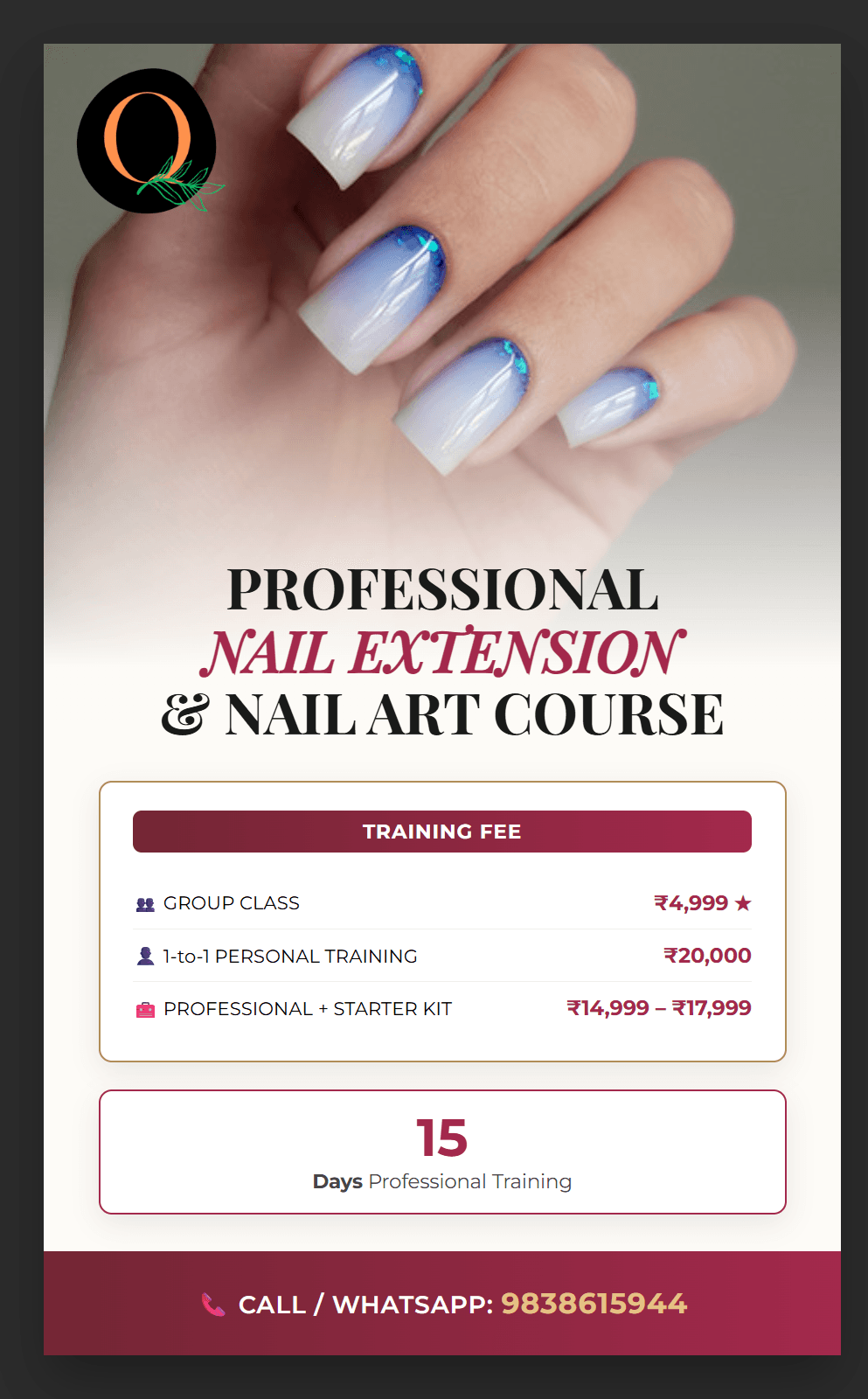 Professional Nail Extension & Nail Art Course