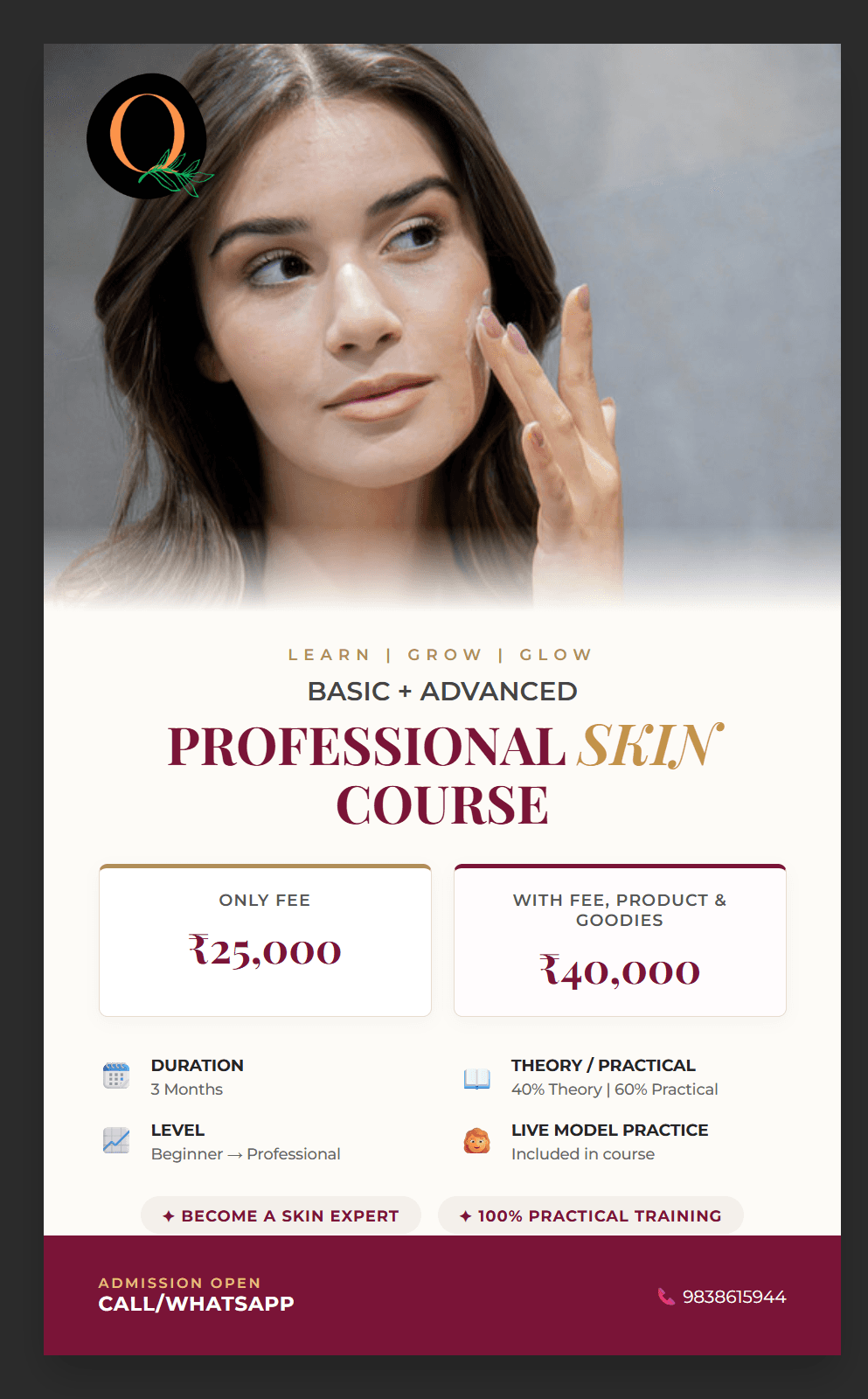 Basic + Advanced Professional Skin Course