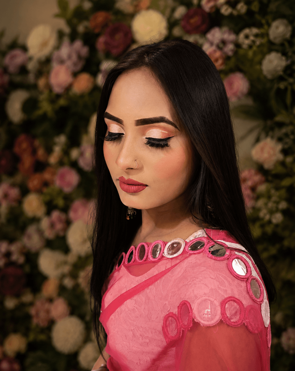 Engagement Makeup Service at Q'riflame Salon & Academy Lucknow