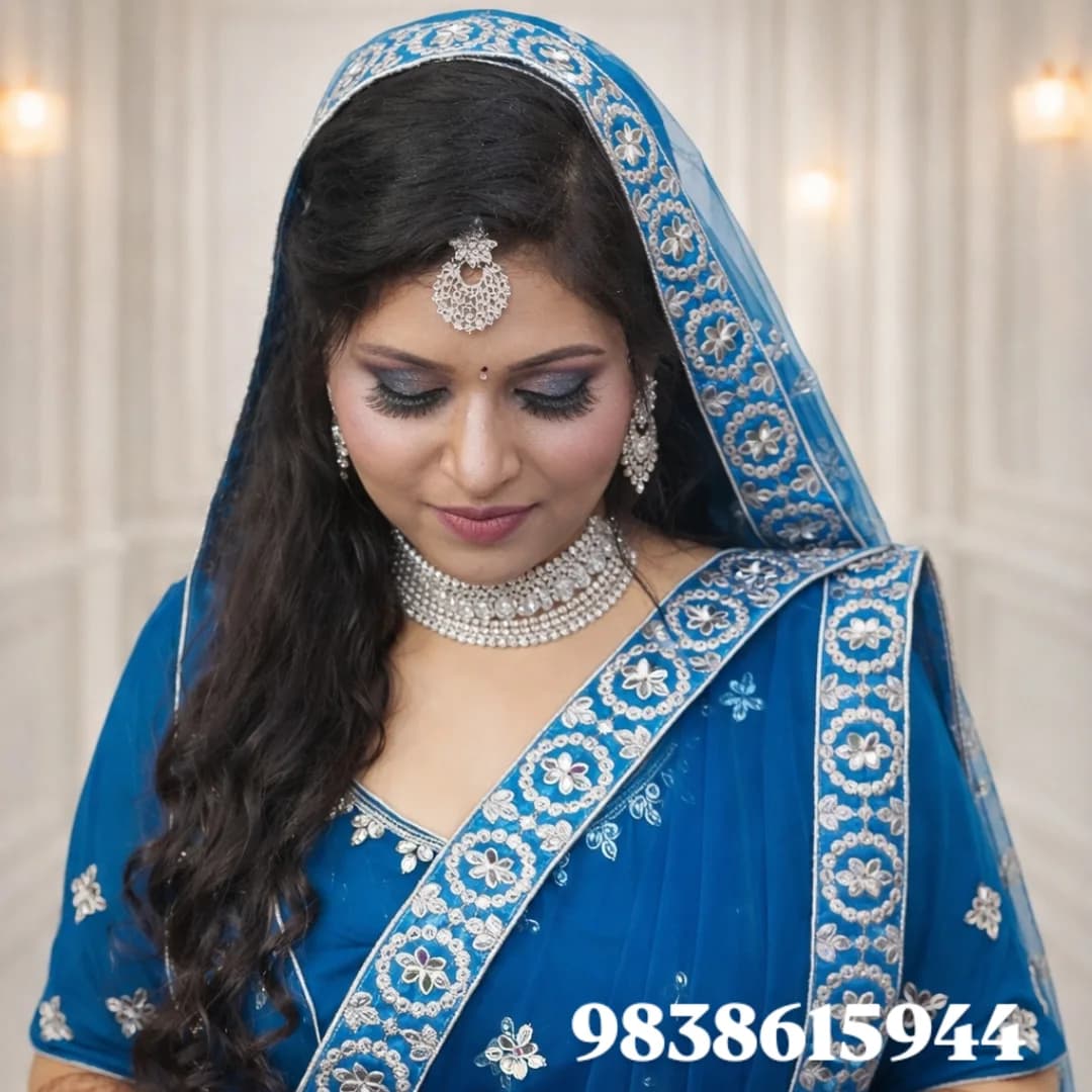 Reception Makeup Service at Q'riflame Salon & Academy Lucknow