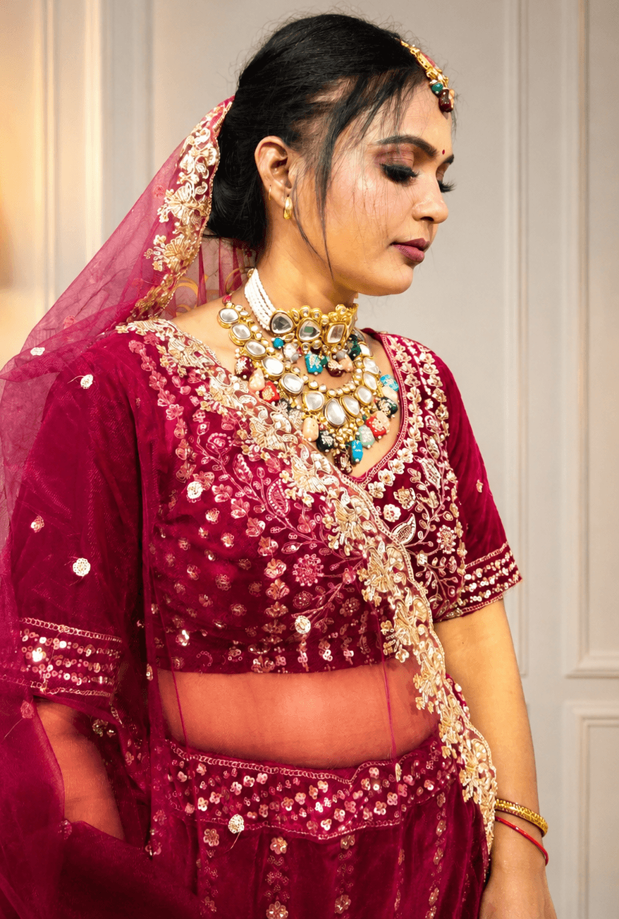 Bridal Makeup Service at Q'riflame Salon & Academy Lucknow