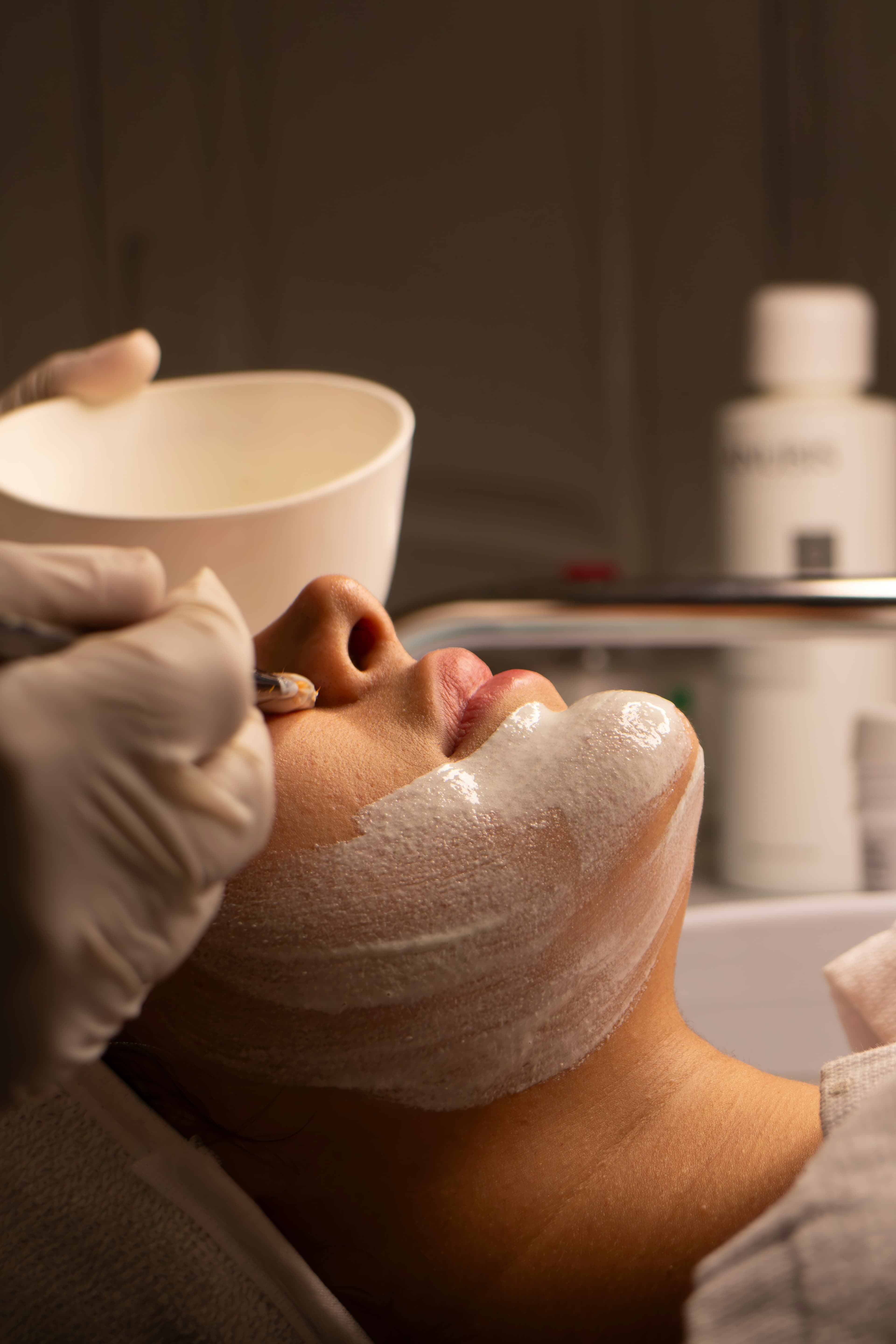 Luxury facial treatment and skin care services at Qriflame Salon